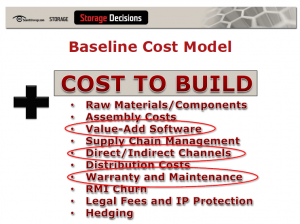 Jon Toigo - Baseline Cost Model